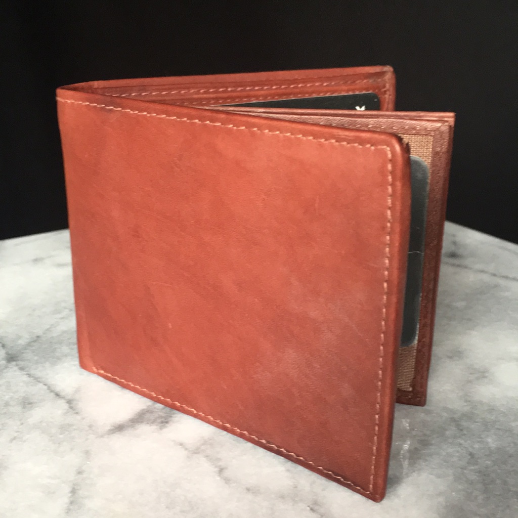 New Saddle Brown Leather Wallet New Saddle Brown Leather Wallet